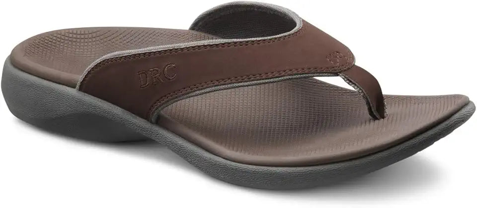 Chocolate Orthotic Sandals F234