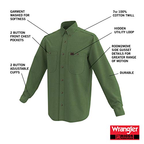 Logger Twill Long Sleeve Workshirt E678