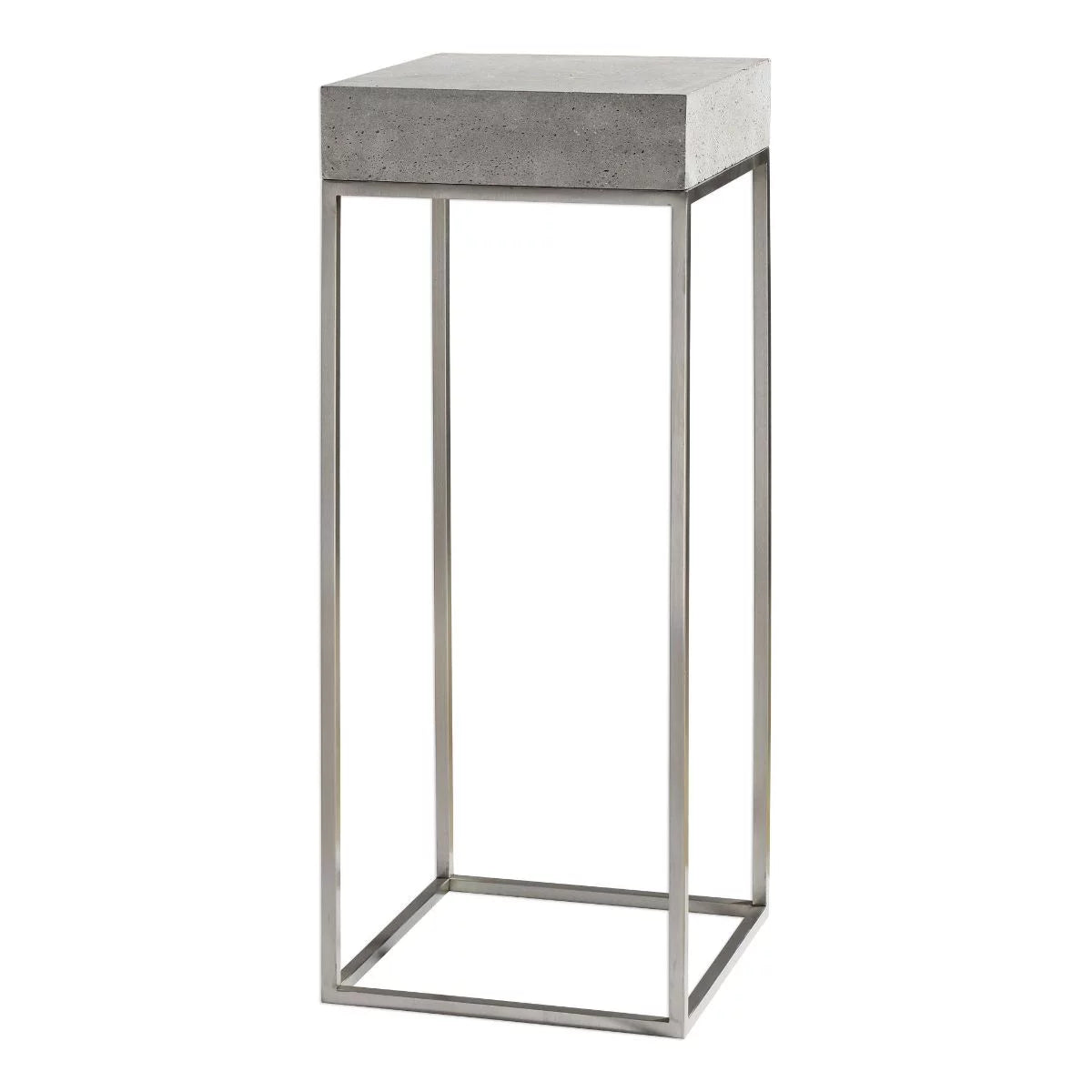 14" Wide Stainless Steel End Table D423728