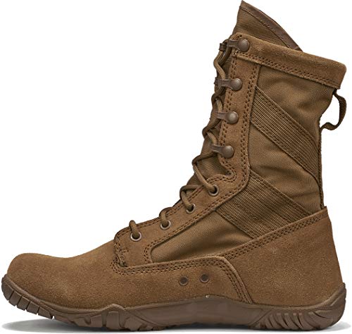 Coyote Brown Leather 8" Tactical Boots Q952
