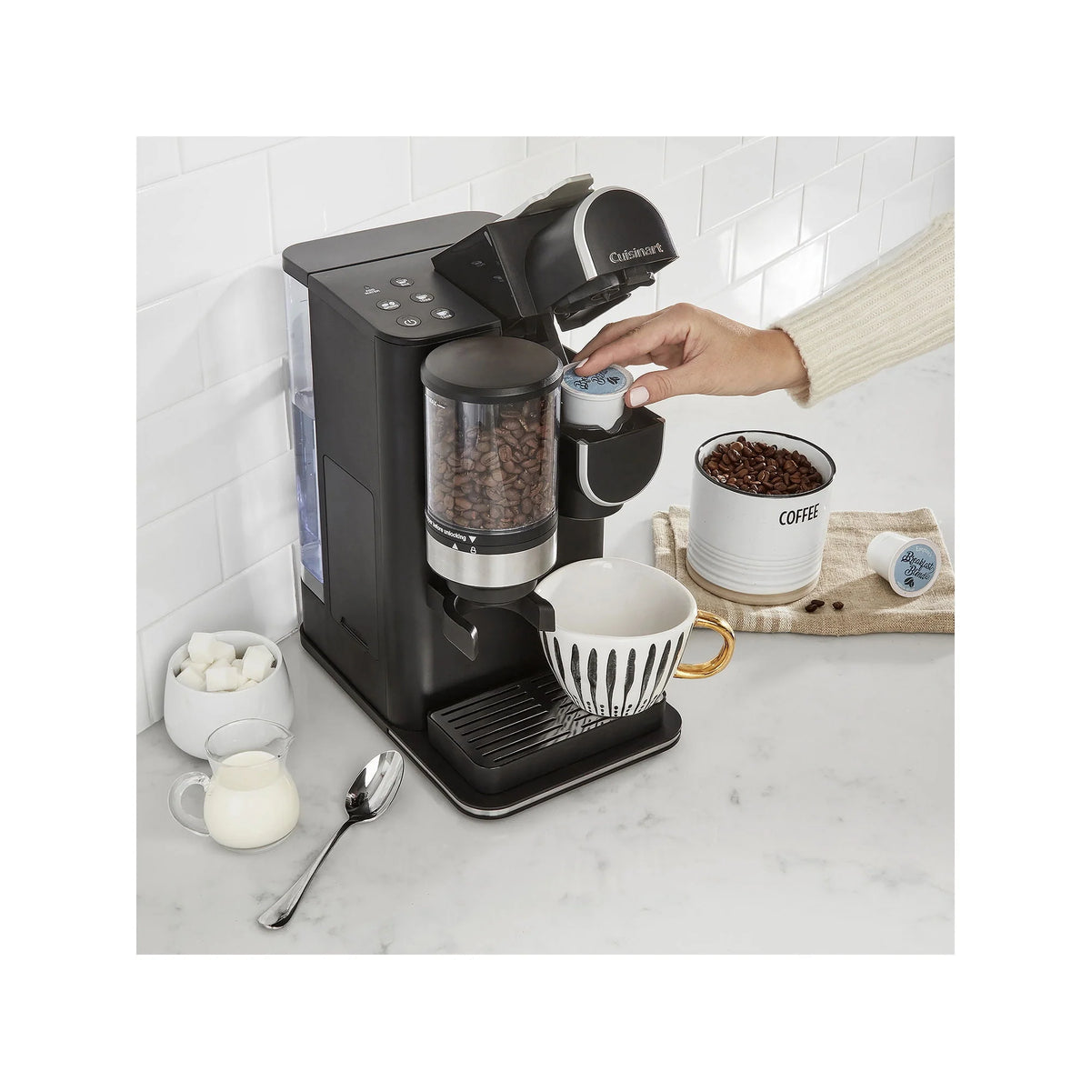 Black Single-Serve Coffeemaker N673