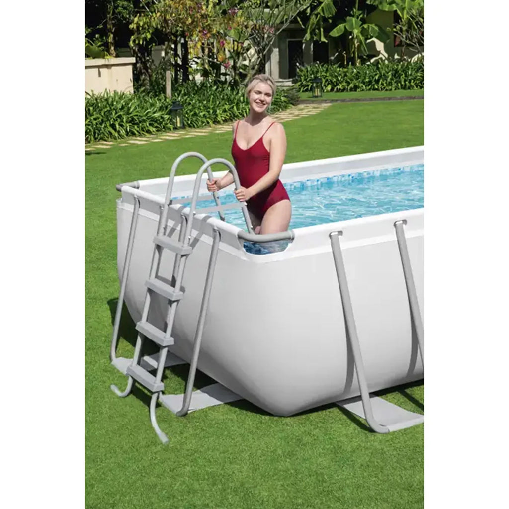 18ft x 9ft x 4ft Rectangular Above Ground Swimming Pool Kit H2256