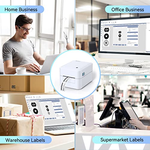 Thermal Barcode Printer with Bluetooth & USB Connection A58457