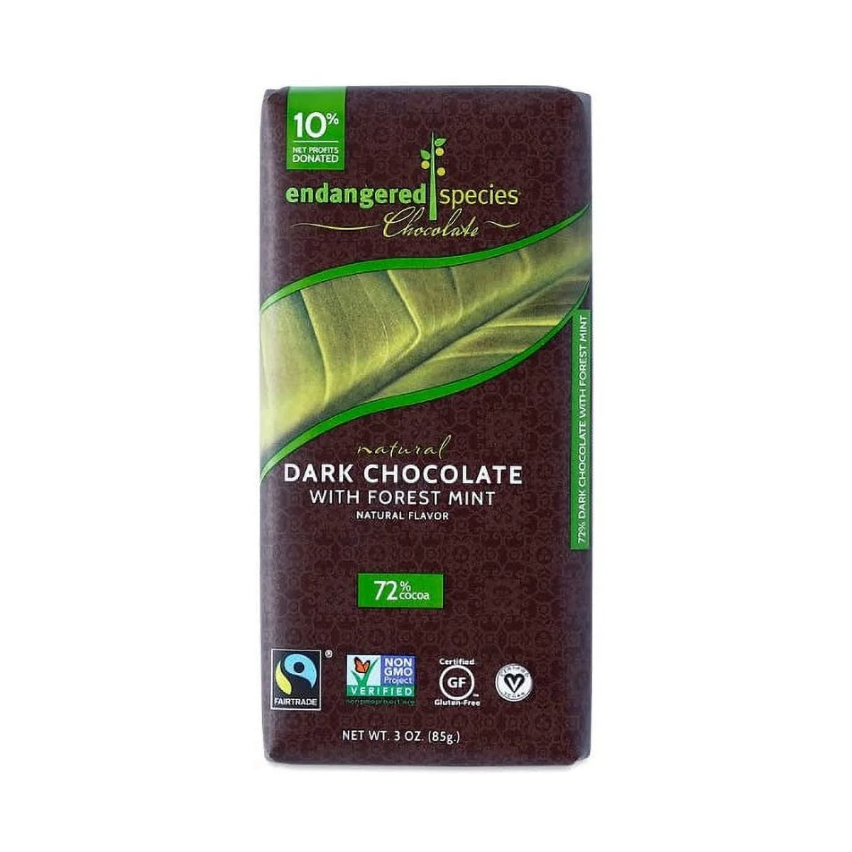 Dark Chocolate Bar 3 oz Pack of 12 Z29886