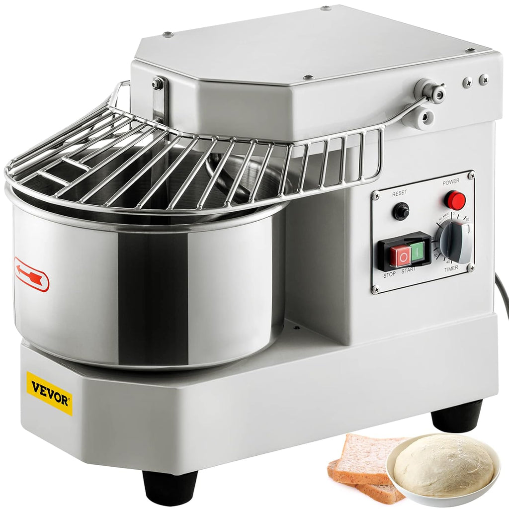 7.3Qt 450W Dual Rotating Dough Kneading Machine with Food-grade Stainless Steel Bowl N183