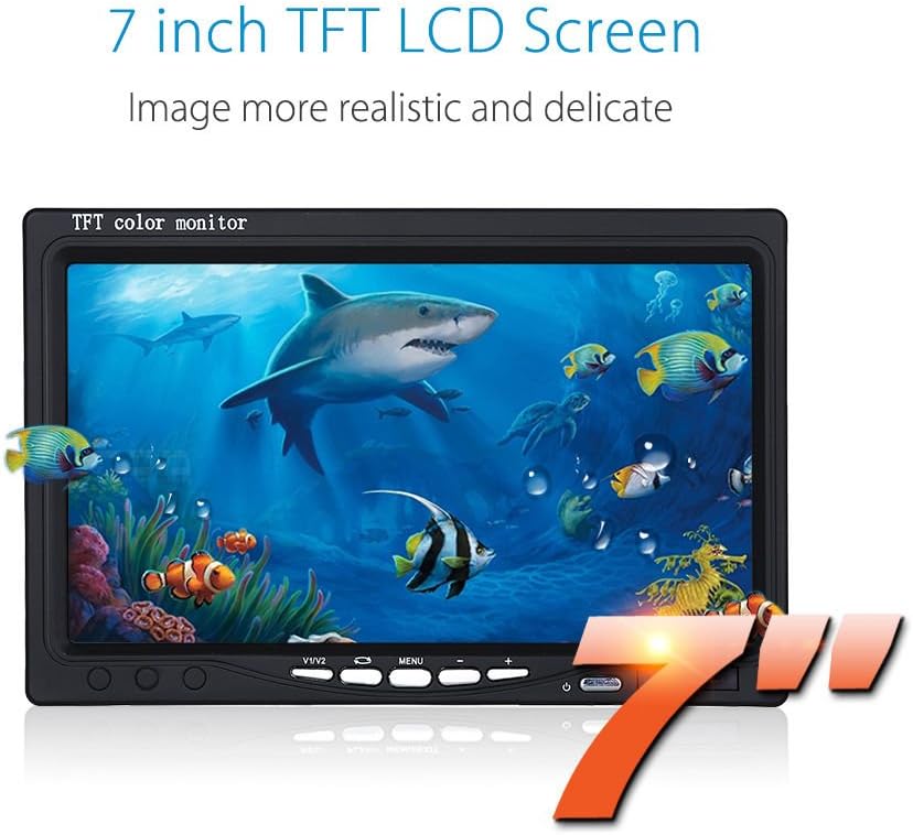 Underwater Fishing Camera with 7" LCD Monitor and 15m Cable T920