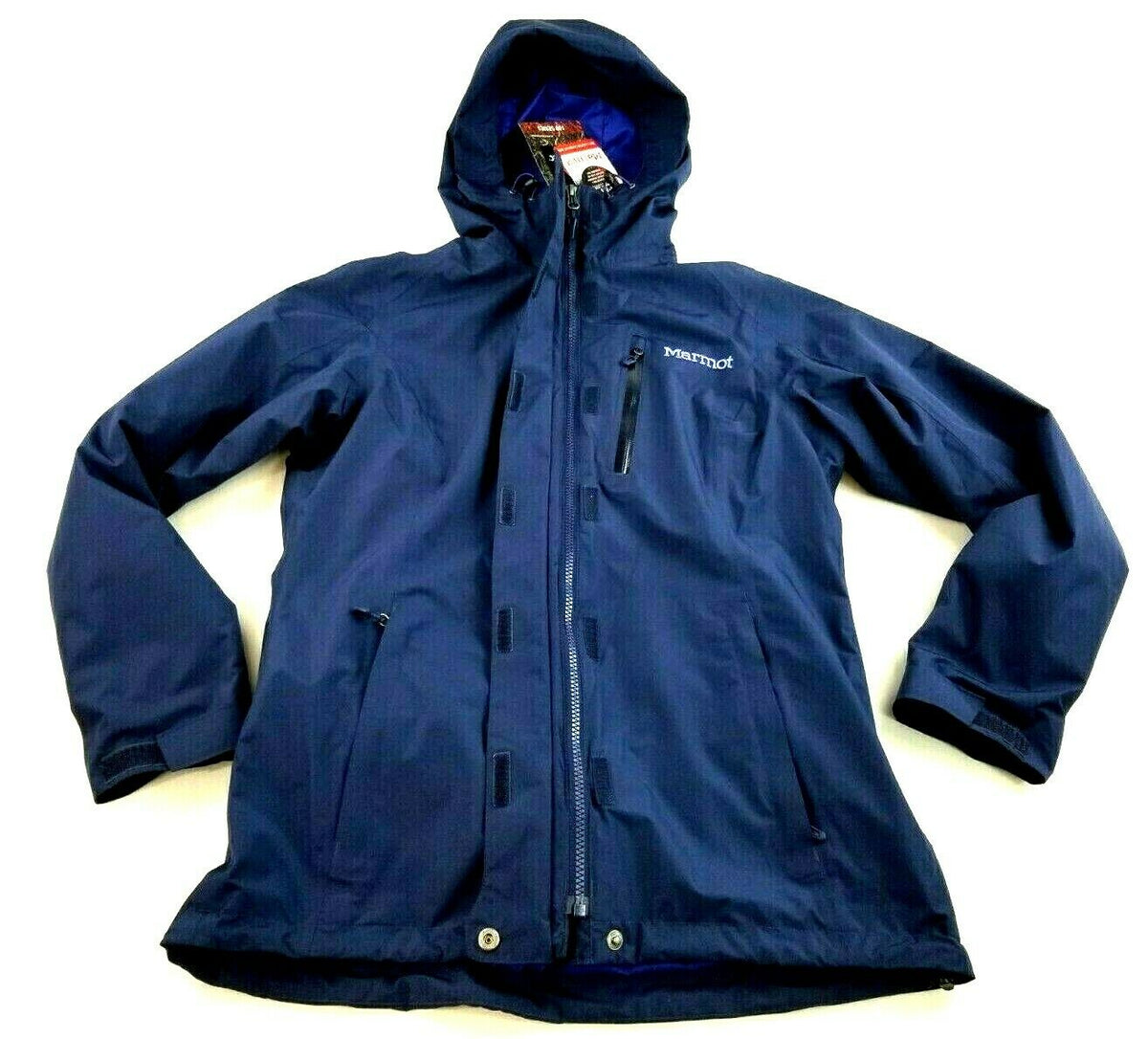 Navy Hooded Polartec 100 Women Jacket I814587