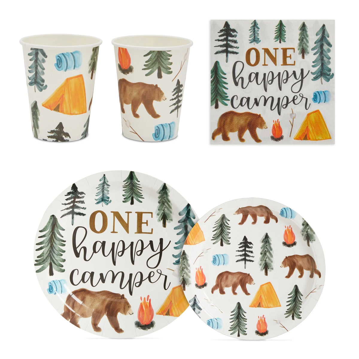 Camping-Themed Party Decorations (Serves 24) R959265