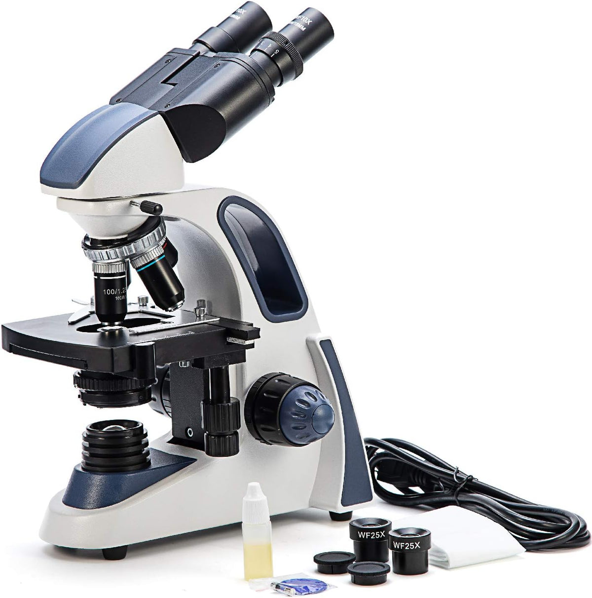 40X-2500X Binocular Compound Lab Microscope K83185