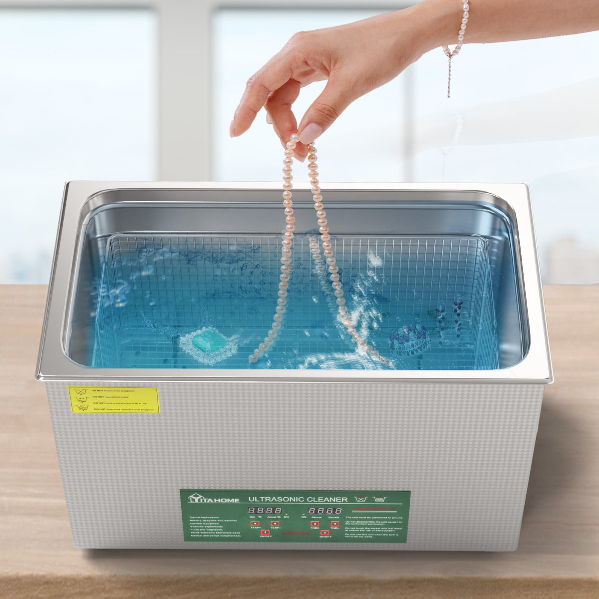 Ultrasonic Cleaner 6L with Heater and Timer R889