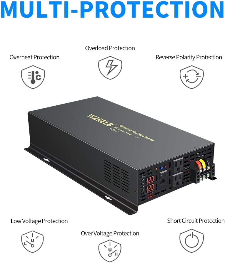 Pure Sine Wave 3500W Power Inverter R5026