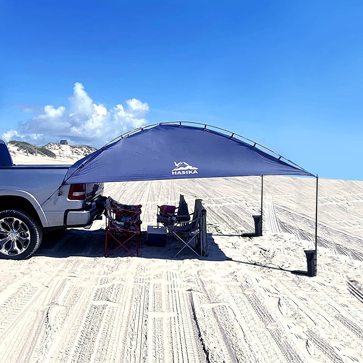 Teardrop Awning with 2 Sandbag U4332