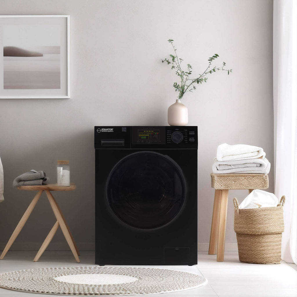 Black 110V Front Load Washer U490856