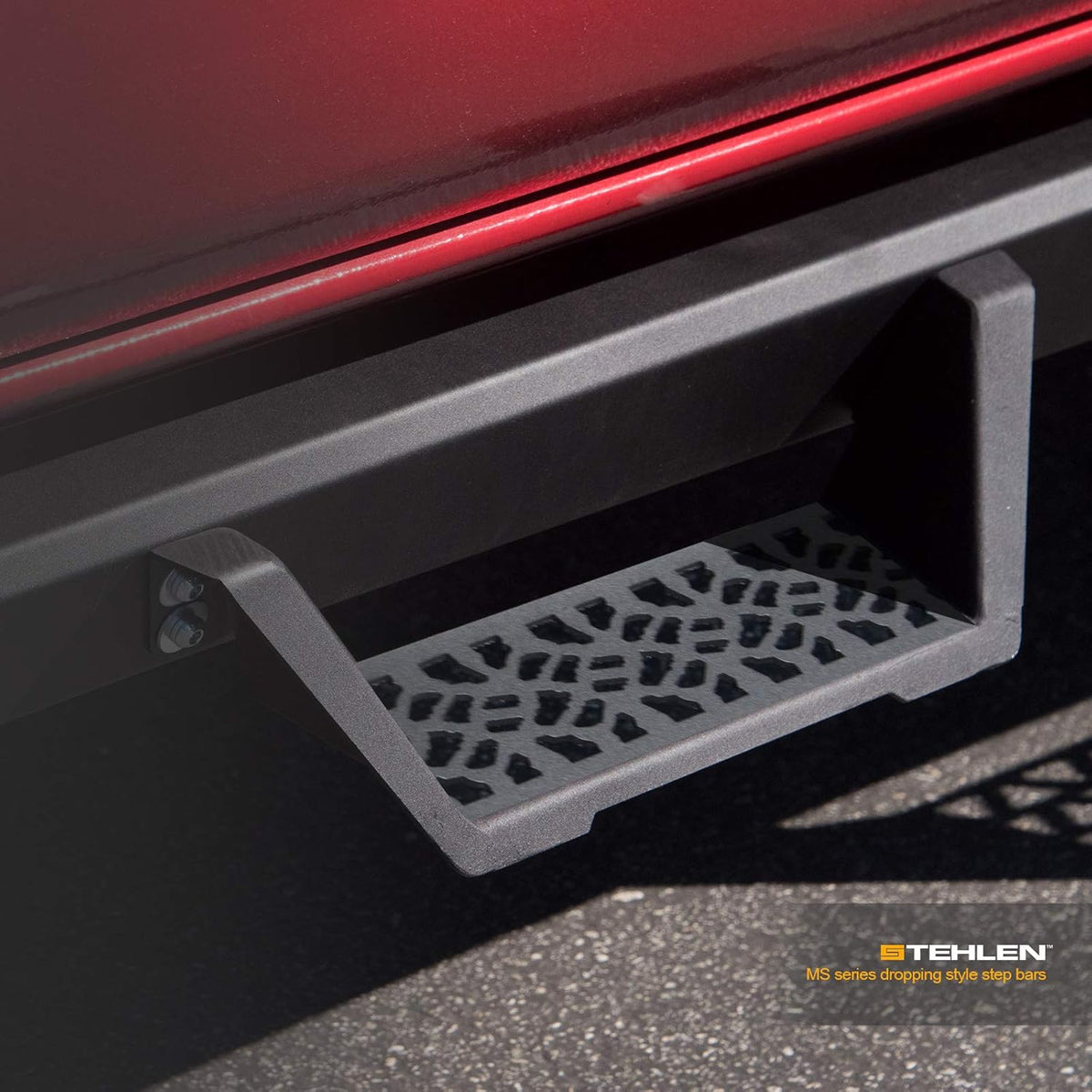Matte Black Side Nerf Bars Running Boards Q27101