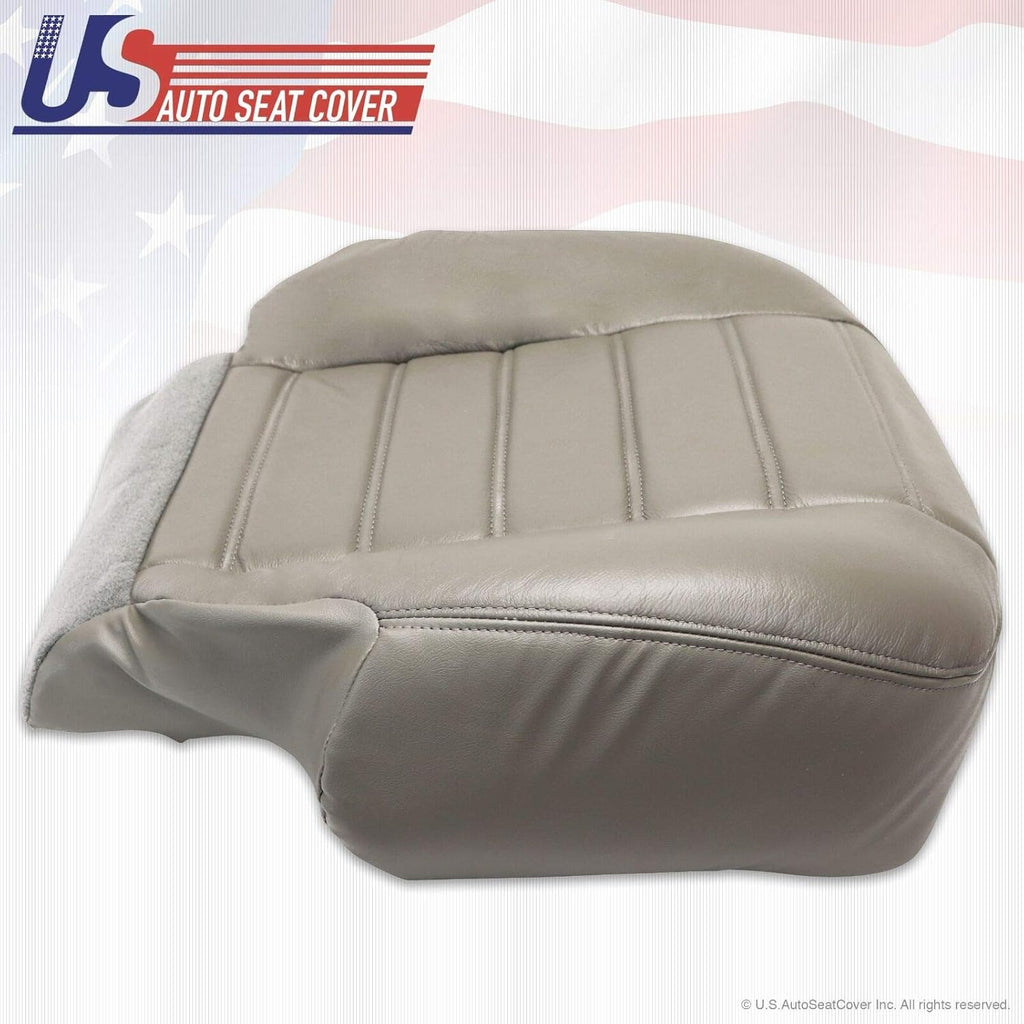Gray Synthetic Leather Seat Cover Pack of 2 W831
