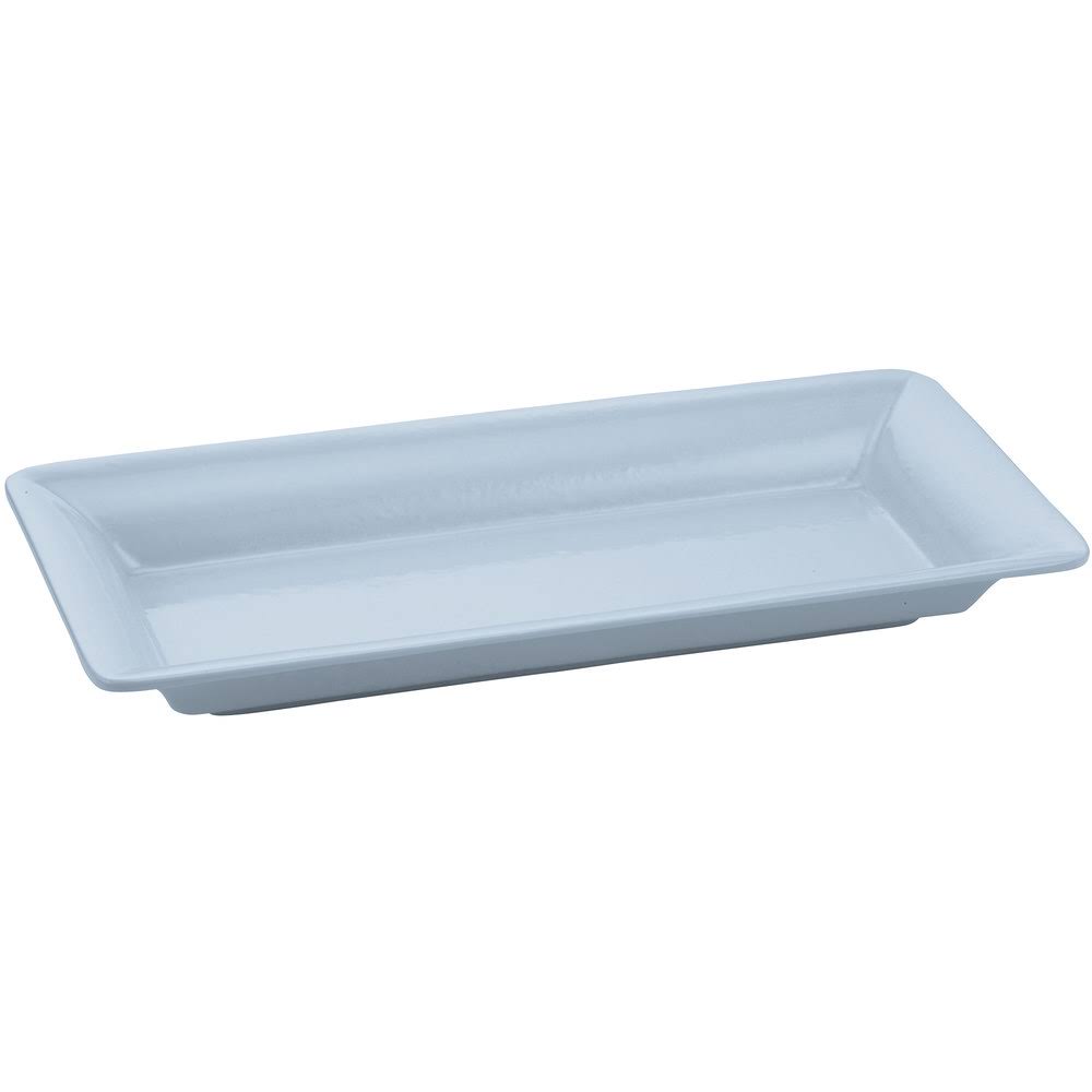 Gray Cast Aluminum Rectangle Platter S21368