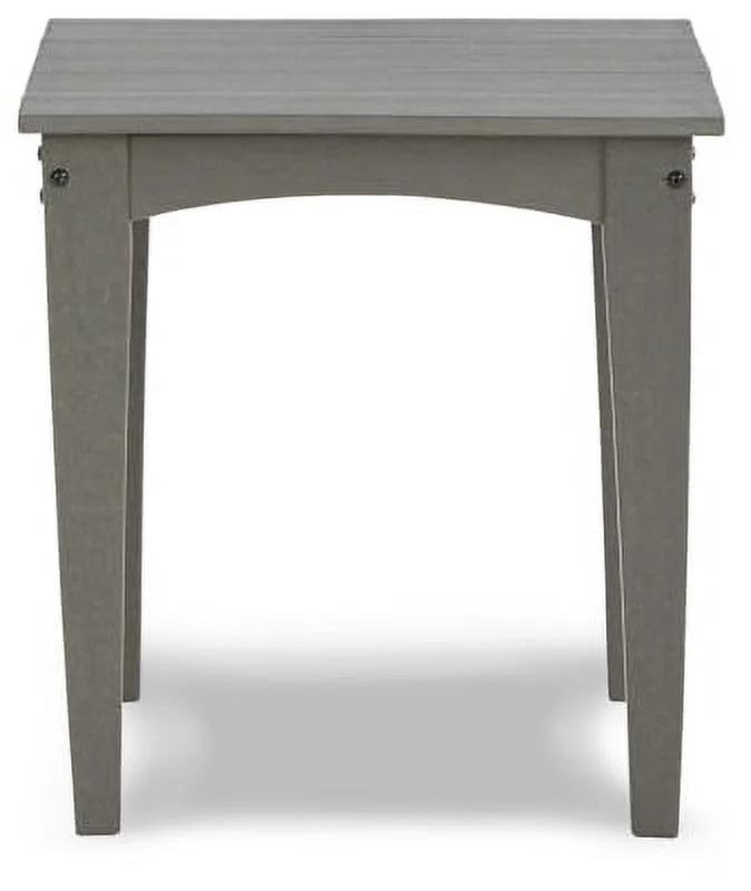 Gray Resin End Table J232