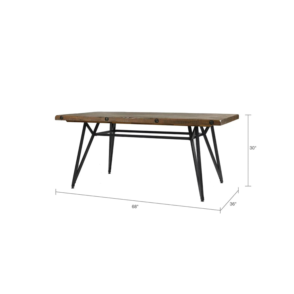 Reclaimed Brown Dining Table N57079