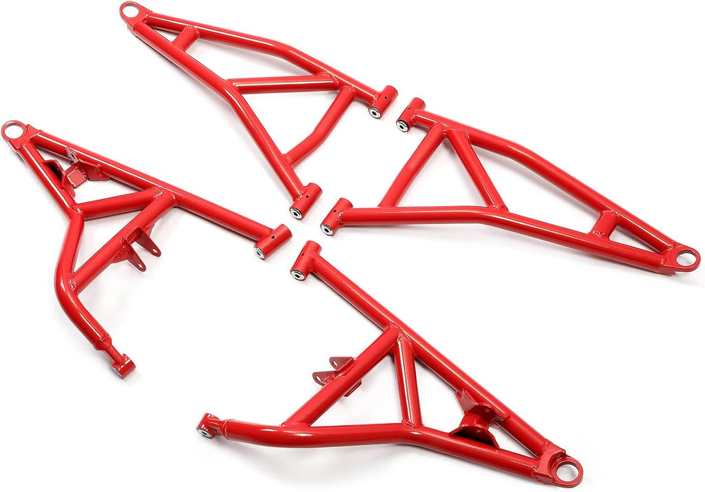4 A Arms Upper & Lower Rods A-Arms Powder Coated Heavy Duty R4200
