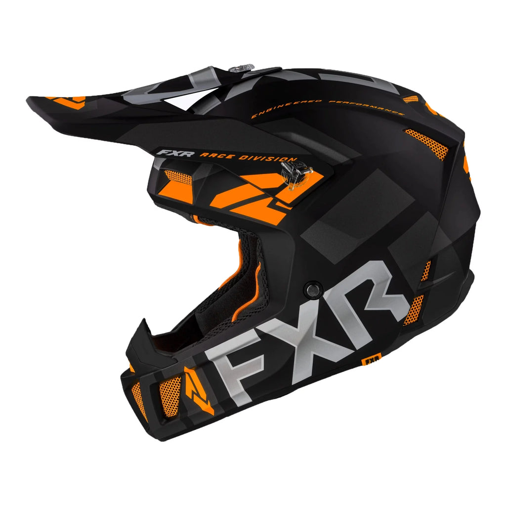Black Orange Small Open Face Helmet G121791