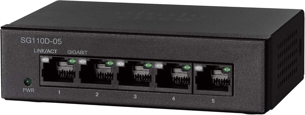 5 Port Gigabit Ethernet Unmanaged Switch Pack of 2 X435005
