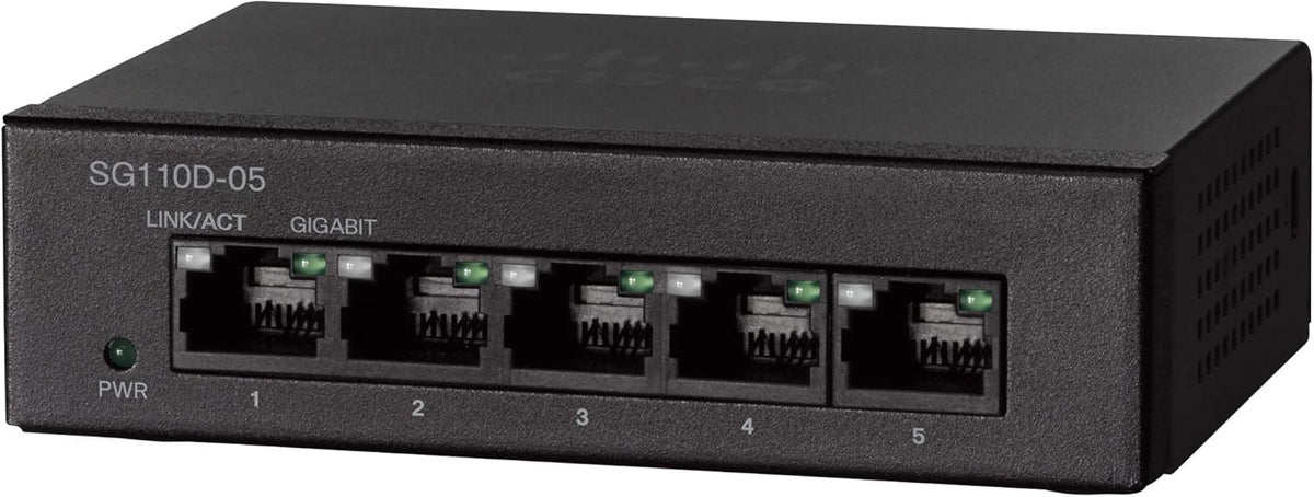 5 Port Gigabit Ethernet Unmanaged Switch Pack of 2 X435005