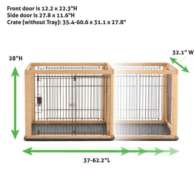 Expandable Pet Crate U77339