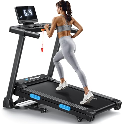 Foldable Treadmill with Incline, 7.5MPH, 16.5" Wider Belt O515