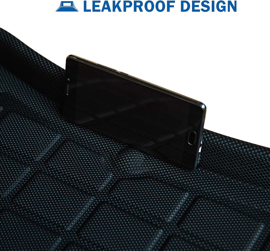 Black Waterproof Rear Trunk Mat Cargo Liner M447