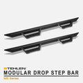 Matte Black Side Nerf Bars Running Boards Q27101