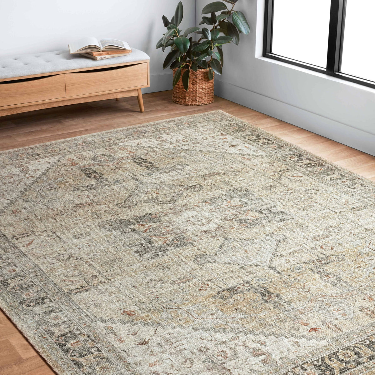 Persian Distressed Vintage Area Rug G999