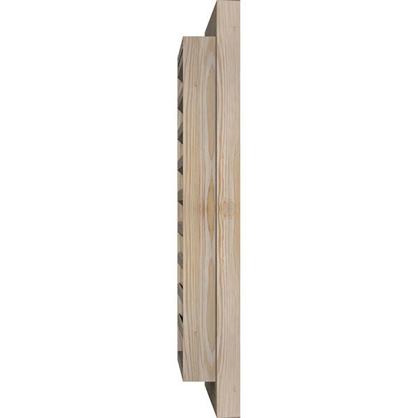Primed Smooth Vertical Gable Vent N12387