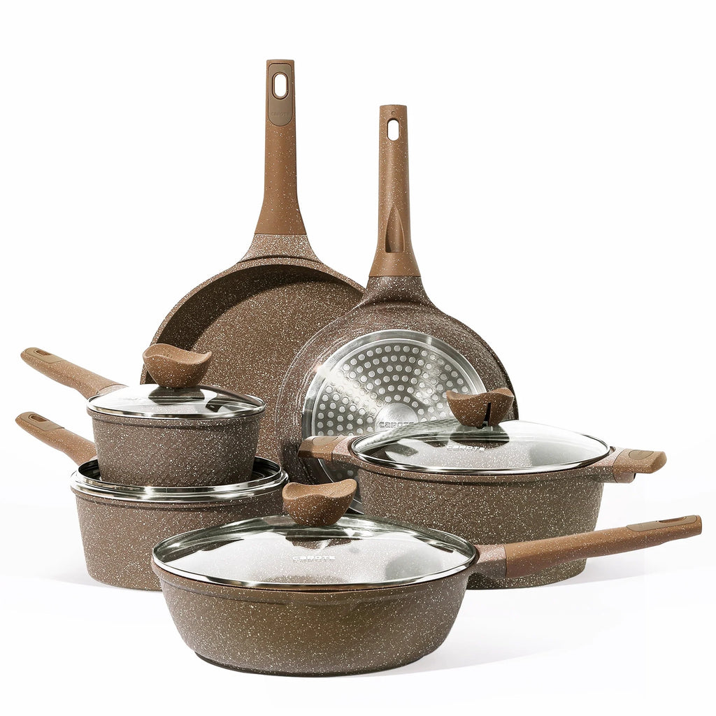 10 Pcs Nonstick Granite Cookware Set N59261