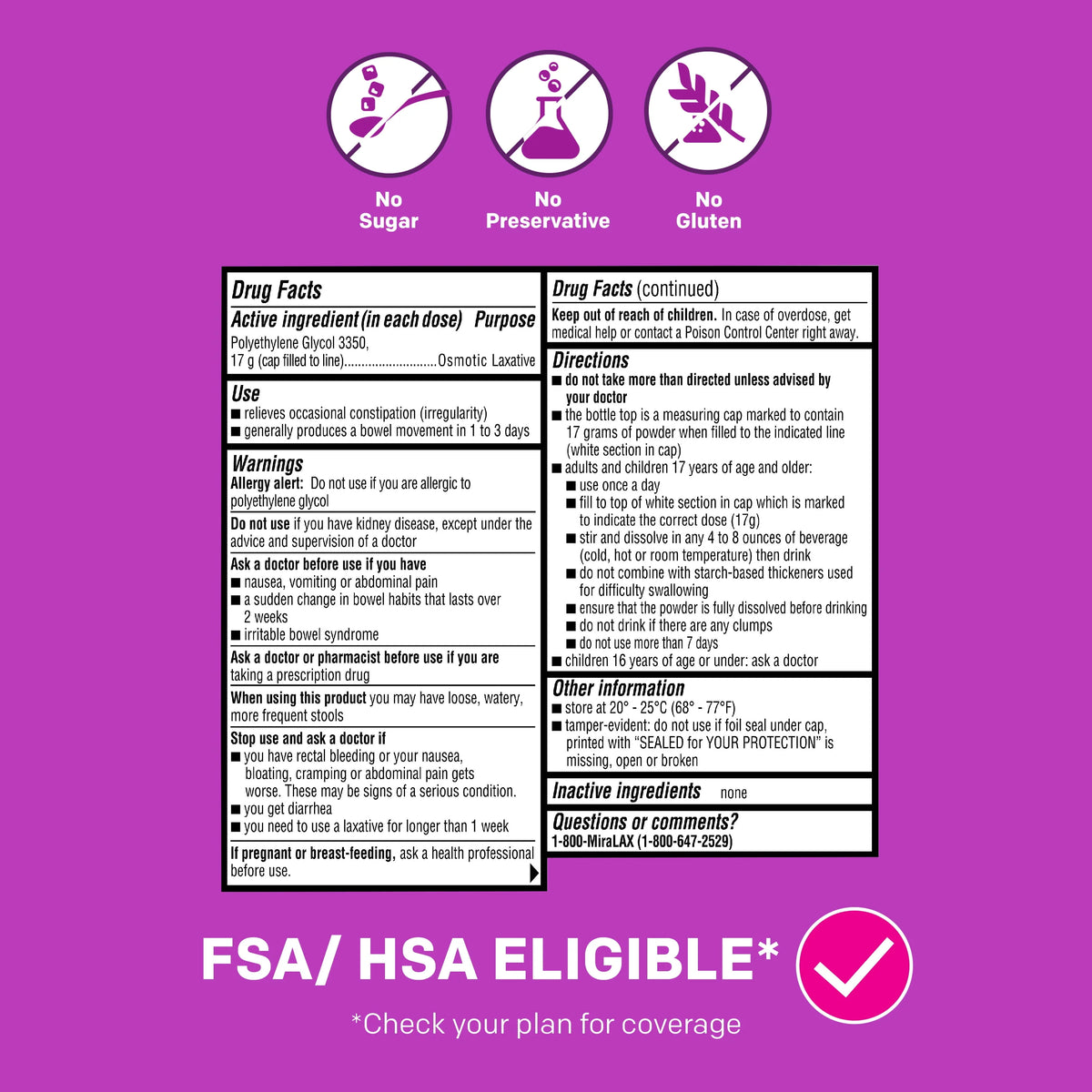 Laxative Powder 30 Doses C322089