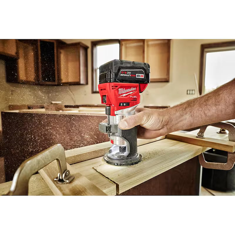 18V Lithium-Ion Brushless Cordless Compact Router V3637