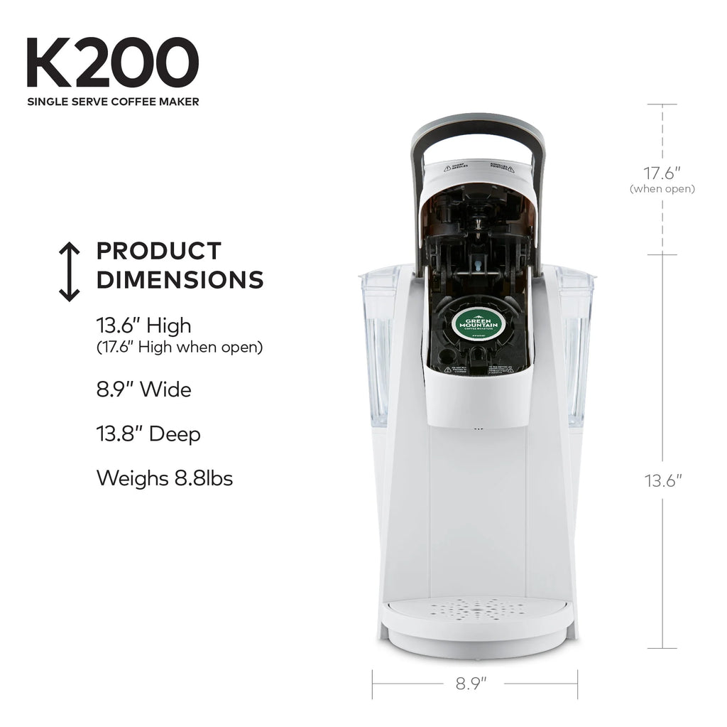 Single-Serve K-Cup Pod Coffee Maker U93856