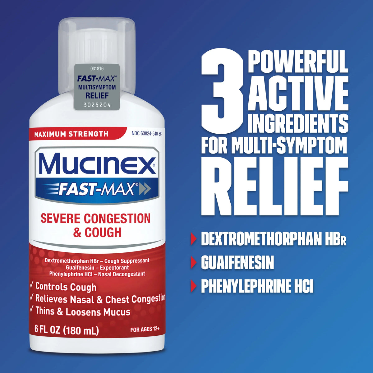 Cold and Flu Liquid Medicine, 6 fl oz X82596