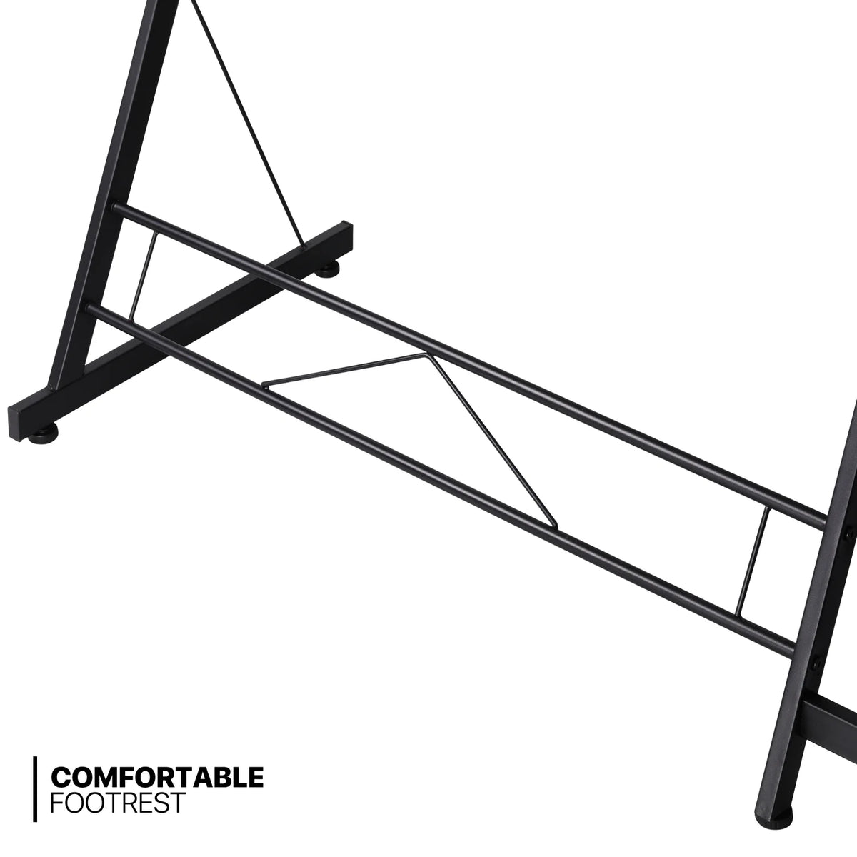 White L Shaped Corner Gaming Desk with Monitor Stand D290
