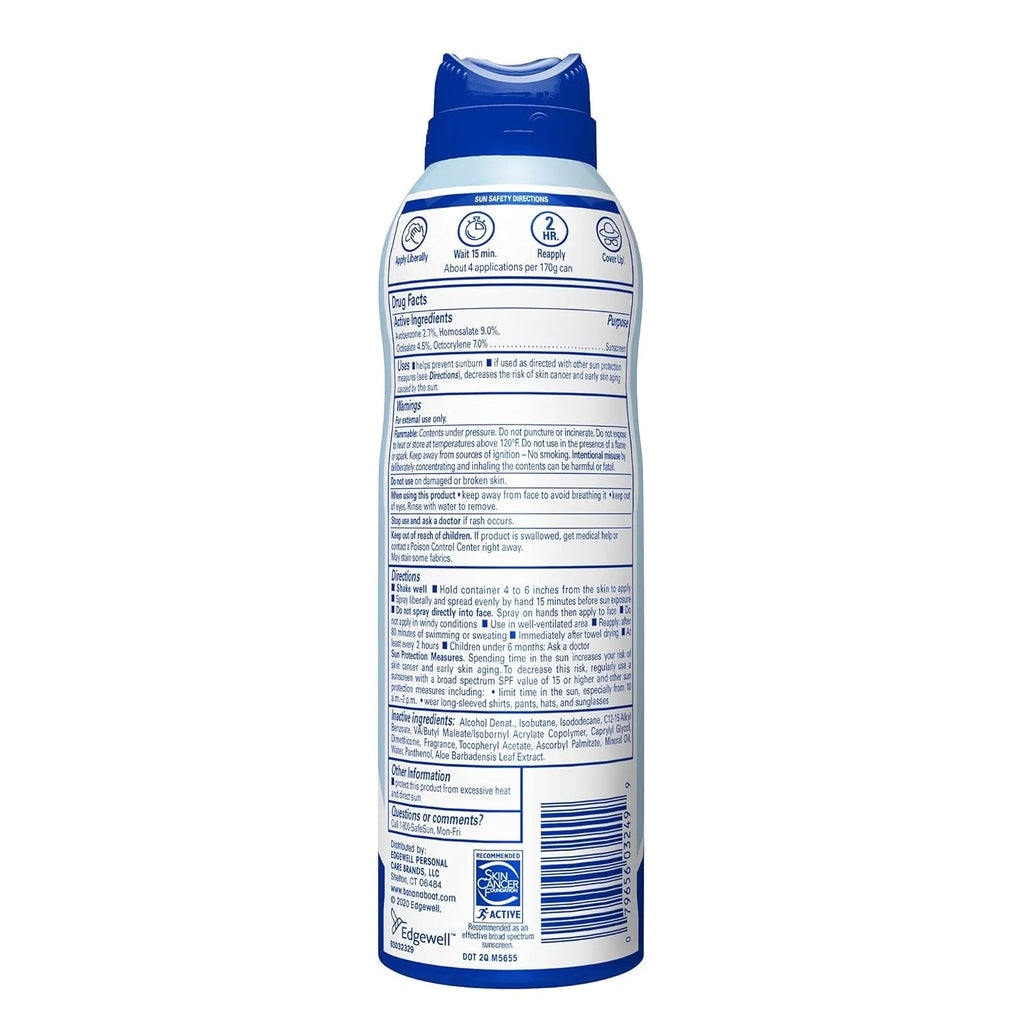 Spf#50+ Light As Air 6 Ounce Spray Z8832