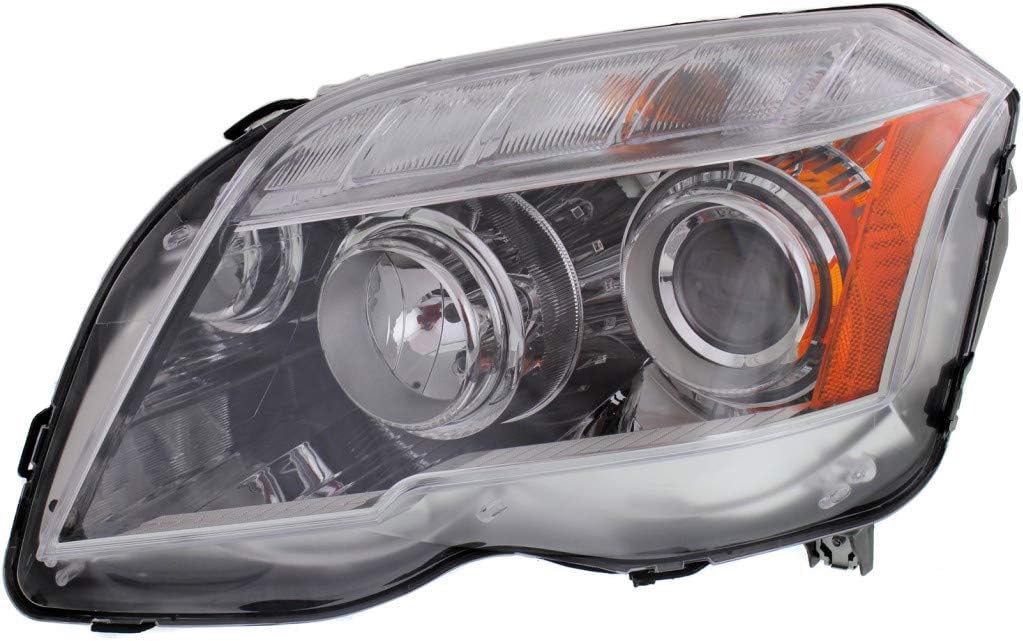 Headlight Assembly for 2010 2011 2012 Mercedes-Benz GLK350 Pair Halogen A56479