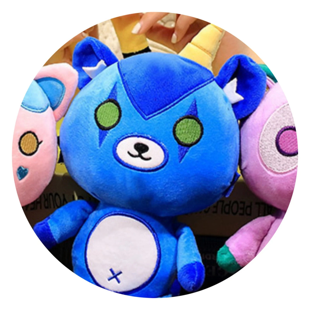 9.8 Inch Blue Plush Teddy Bear Doll L751638