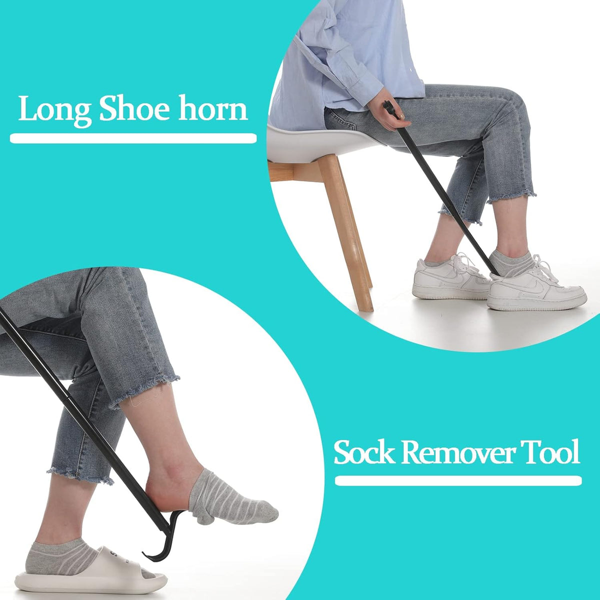 35.5" Long Adjustable Dressing Stick T40428