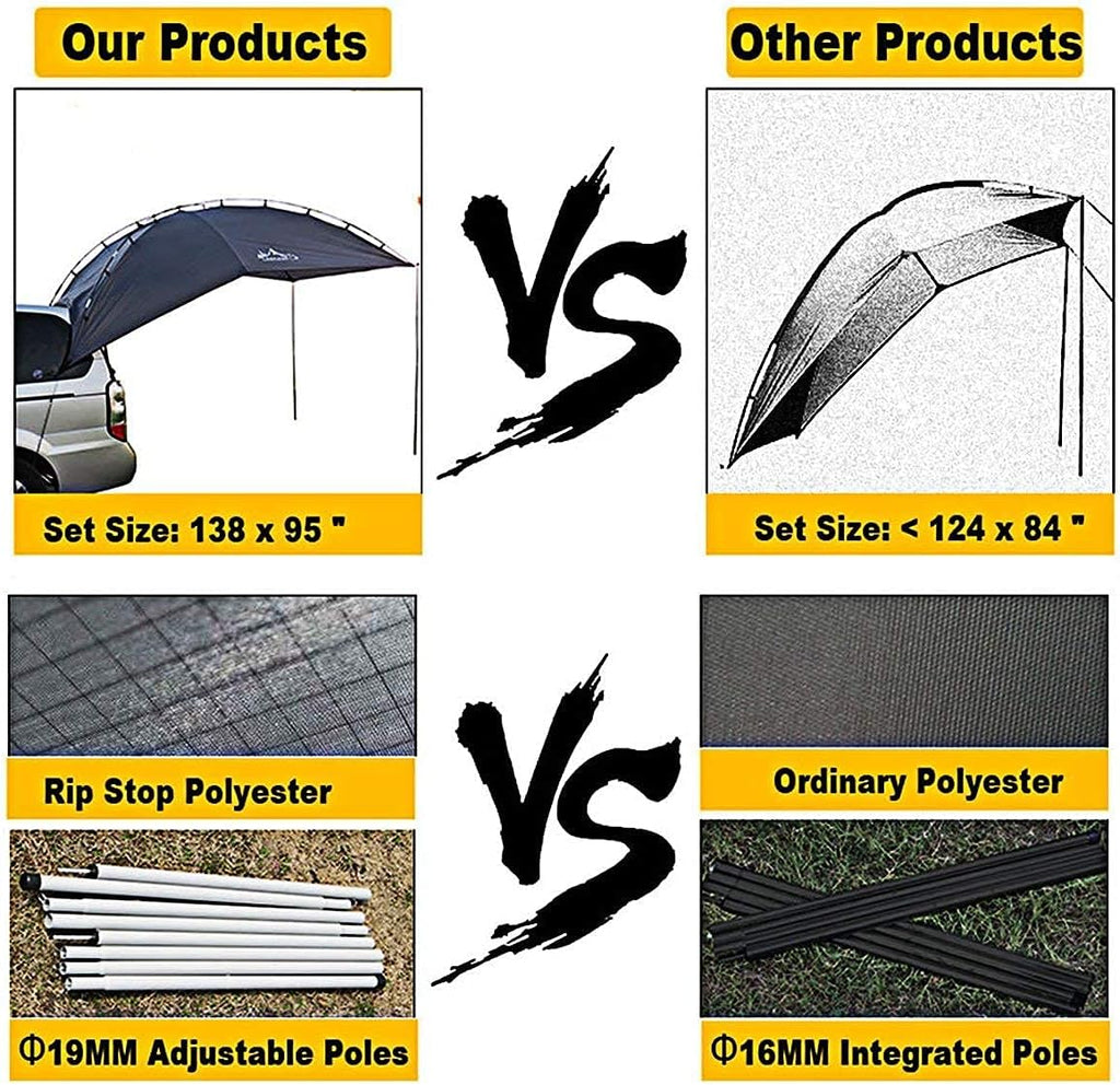 Teardrop Awning with 2 Sandbag U4332