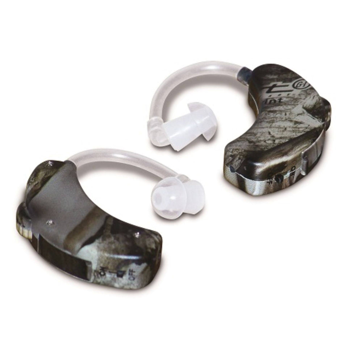 Jet Black BTE Hearing Enhancer 2 Pack Q600