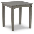 Gray Resin End Table J232