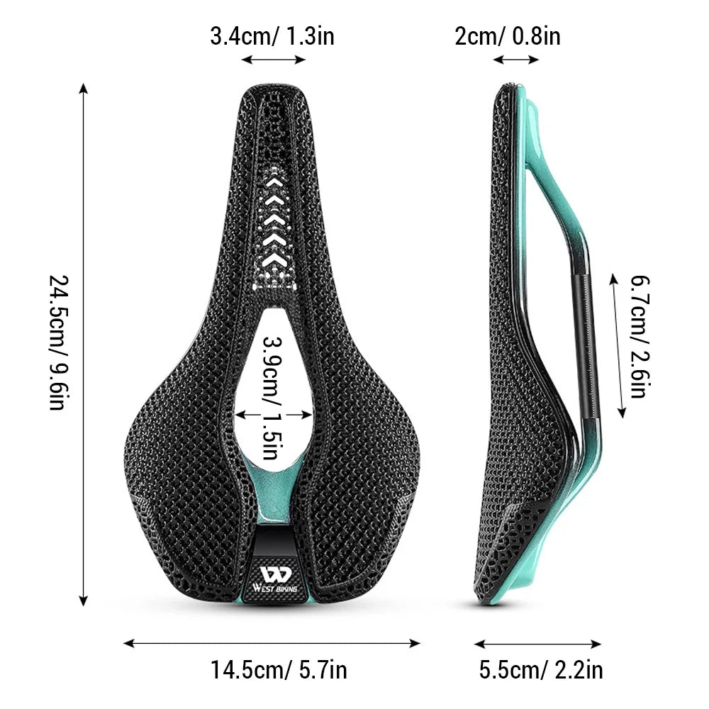 Carbon Fiber Bicycle Saddle for Road Bikes W8827