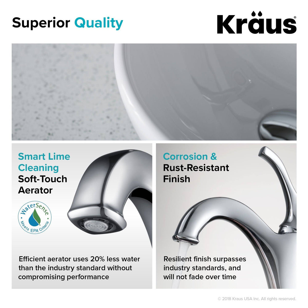 Oil Rubbed Bronze Bathroom Sink and Faucet Set I546