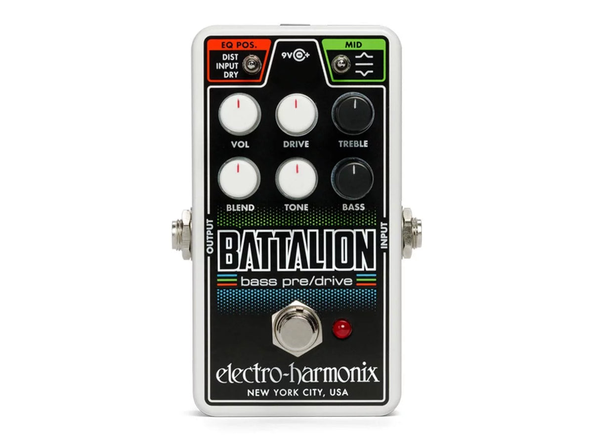 Bass Preamp/Overdrive Effects Pedal Q7621