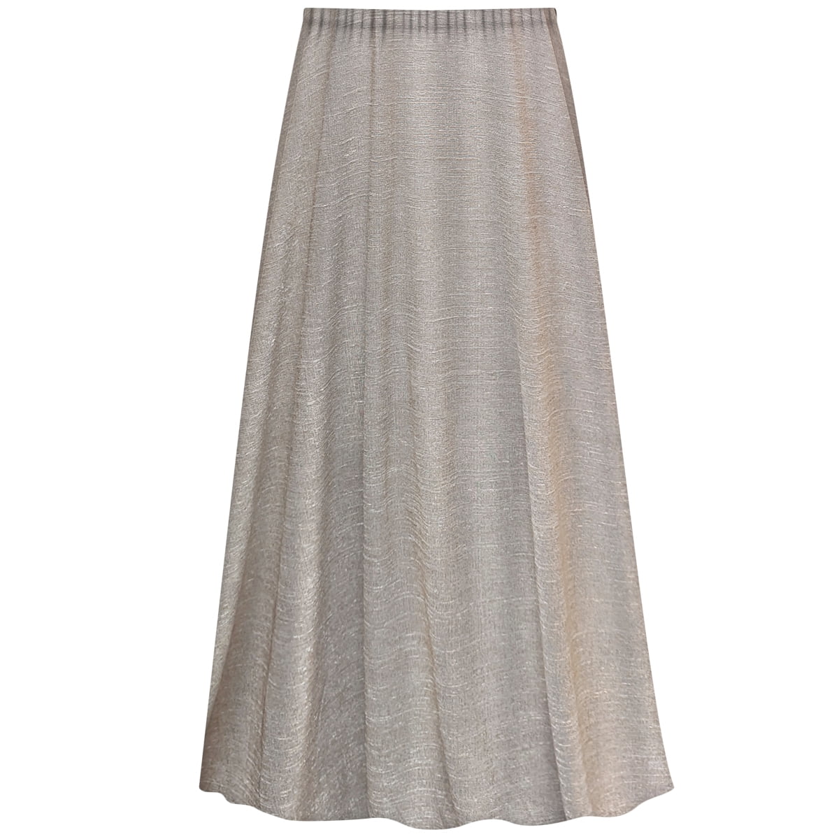 Taupe A-Line Maxi Skirt C9167