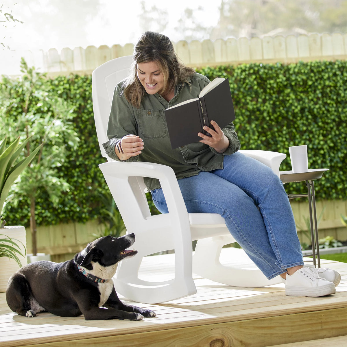 Plastic Rocking Chair K91230